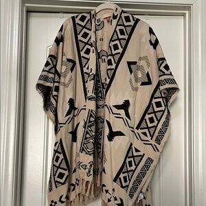 Anthropologie nwot wrap/ poncho